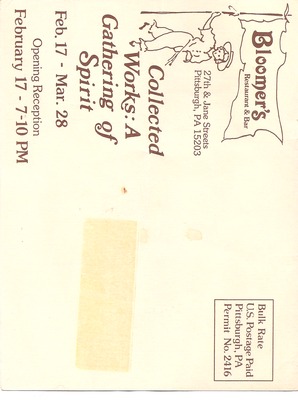 Bloomer's Post Card